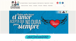 Desktop Screenshot of lacorrientenicaragua.org